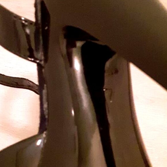 Pleaser KISS-209 Black Ankle Strap Stiletto Platform High Heels Size 7 PLS READ! - Picture 16 of 16